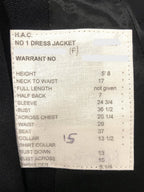 British Army No1 Dress Jacket Female / Womans W/O Warrant HAC Size 36"