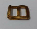 Brass Wave Buckles British Issue Small 1/2" Webbing Straps X6 STD262