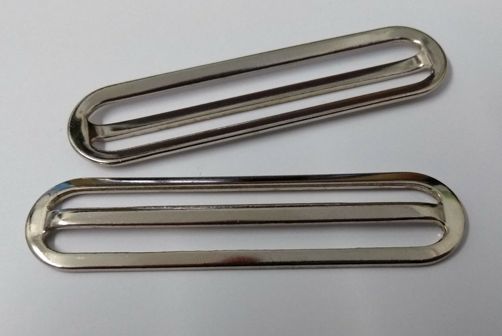 Genuine British Chrome Stable & Parade Belt Sliders Adjusters X2 STD215
