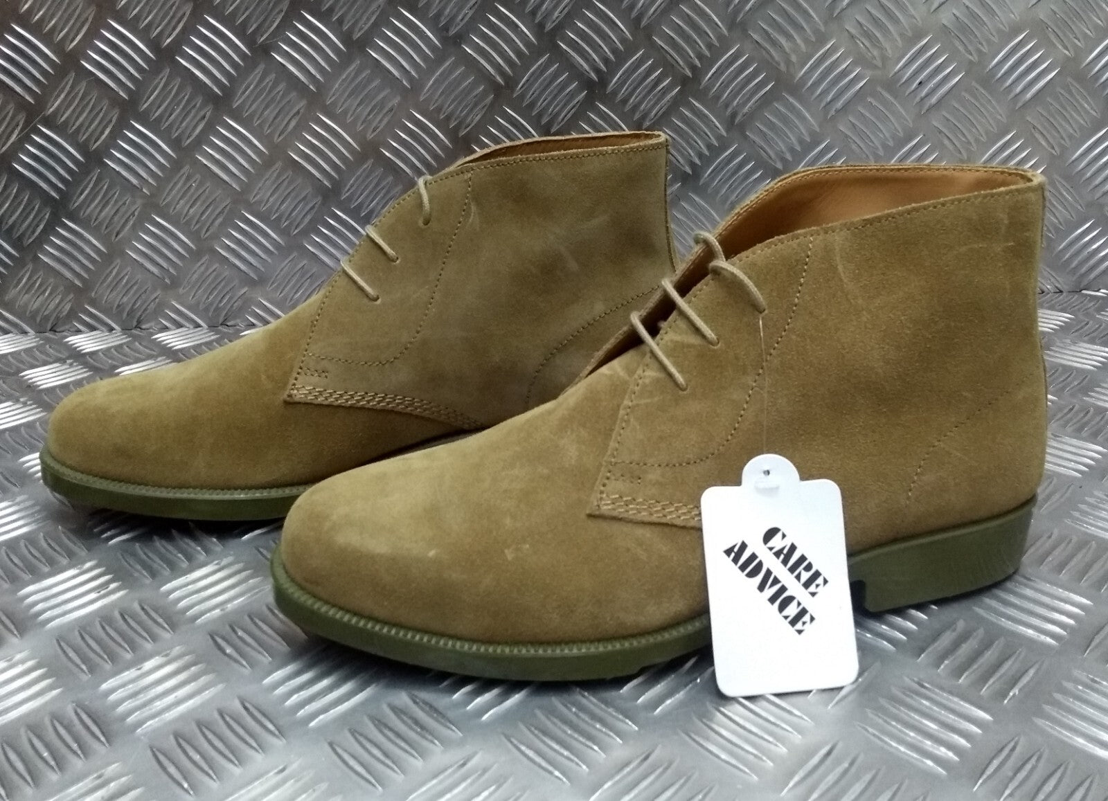 Desert Nubuck DMS Sole Ankle Boots Suede Issue Soldier 6M NEW with Box