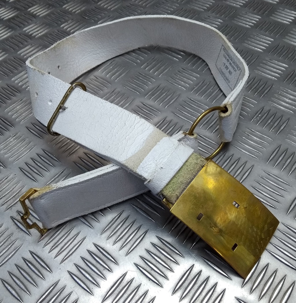 No11 HCav Belt Buff Leather With Brass Buckle No British Issue
