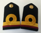 Genuine Canadian Naval Female Gold Wire Rank Shoulder Boards Epaulettes LFS11
