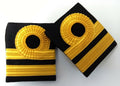 Royal Navy Lieutenant Gold Lace Rank Slides RN Genuine British Issue
