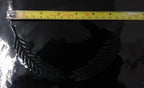 Genuine British Made Senior Officers Subdued Laurel Braid Uncut Cap Peak