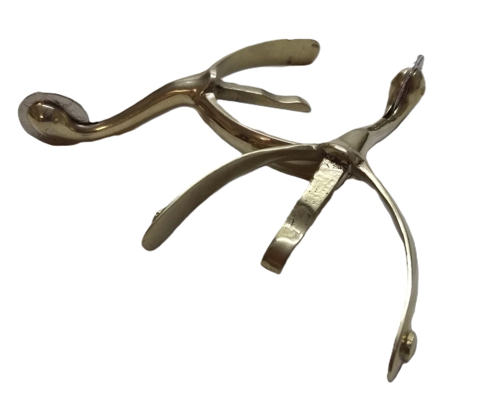 Swan Neck Spurs Short British Army / Officers & Soldiers Parade Boots