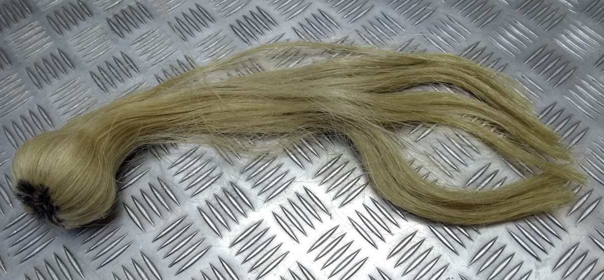 HCav White Plume Ceremonial Horse Hair Headwear British Army Household Cavalry