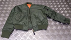 RAF Kids Army Royal Air Force MA1 Flight Pilot Bomber Style Childrens Flying Jacket - NEW
