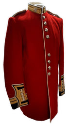 Irish Tunic British Royal WO CI & CII FG Red Jacket Fancy Dress Costume