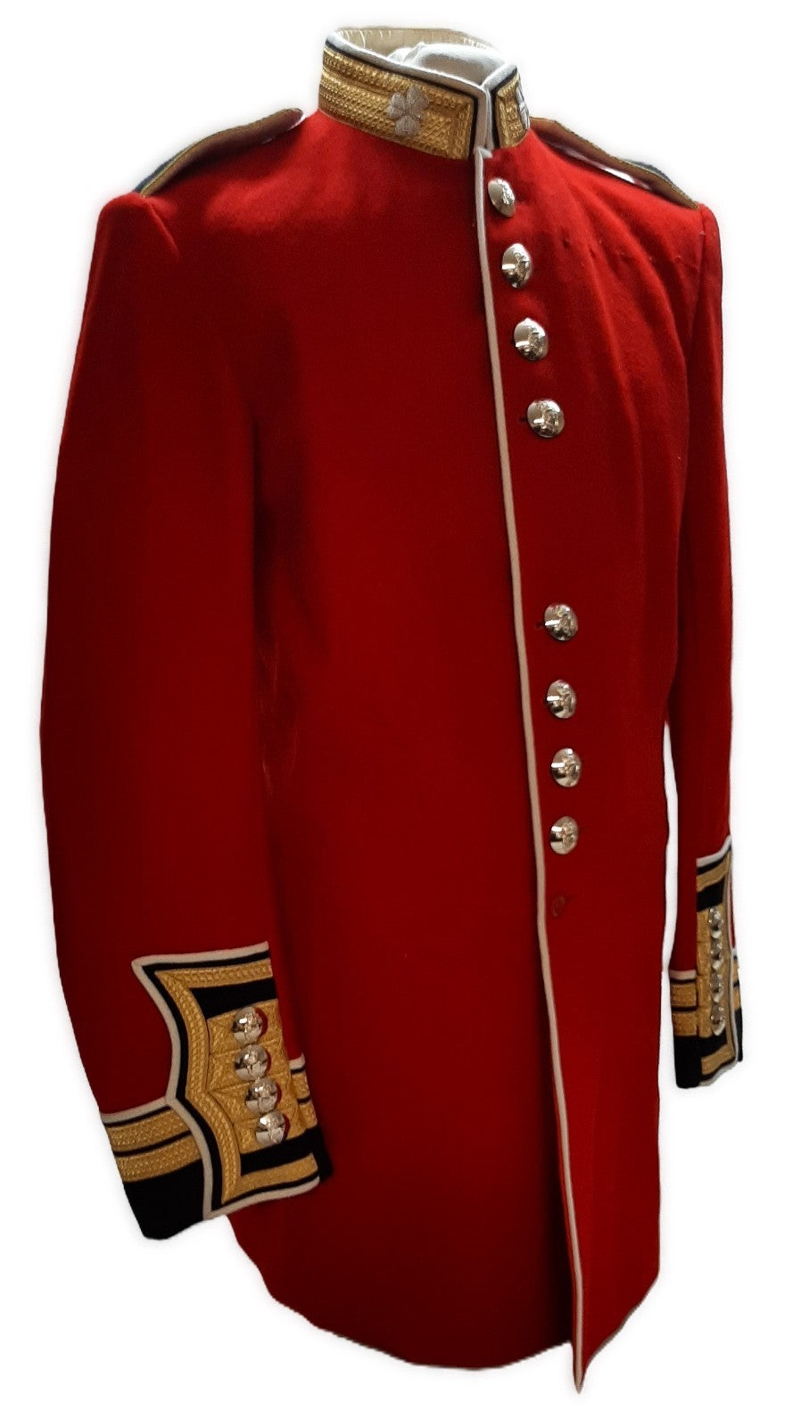 Irish Tunic British Royal WO CI & CII FG Red Jacket Fancy Dress Costume