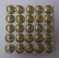 Genuine British Royal Navy Issue Senior Ratings Dress Buttons 30L x25 NEW ASBT48