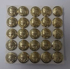 Genuine British Royal Navy Issue Senior Ratings Dress Buttons 30L x25 NEW ASBT48