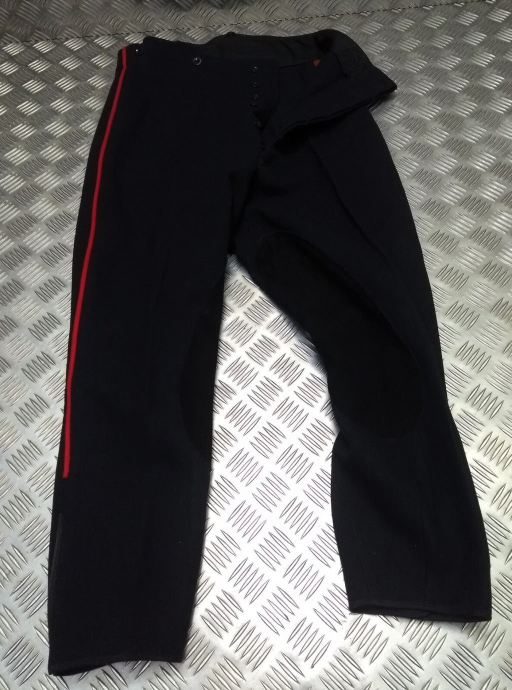 No1 Dress Breeches British Army Issue The Blues and Royals Red Pipe Stripes
