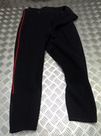 No1 Dress Breeches British Army Issue The Blues and Royals Red Pipe Stripes
