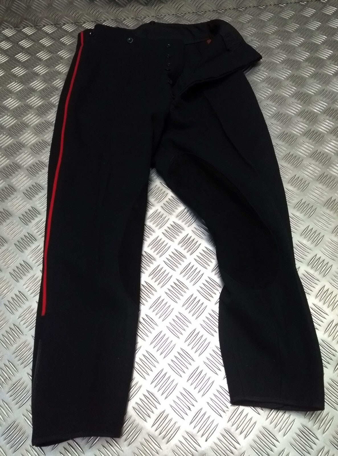 No1 Dress Breeches British Army Issue The Blues and Royals Red Pipe Stripes