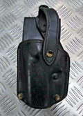 Bianchi Leather Holster Black Auto Draw #3000 S & W Left Hand Draw