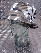 Military Style Special Forces Boonie Hat / Bush Hat Short Brim Urban Camo NEW