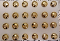 Genuine Zambian RAF Royal Air Force Issue Ring Back Buttons 13mm 1 Card x 24 NEW