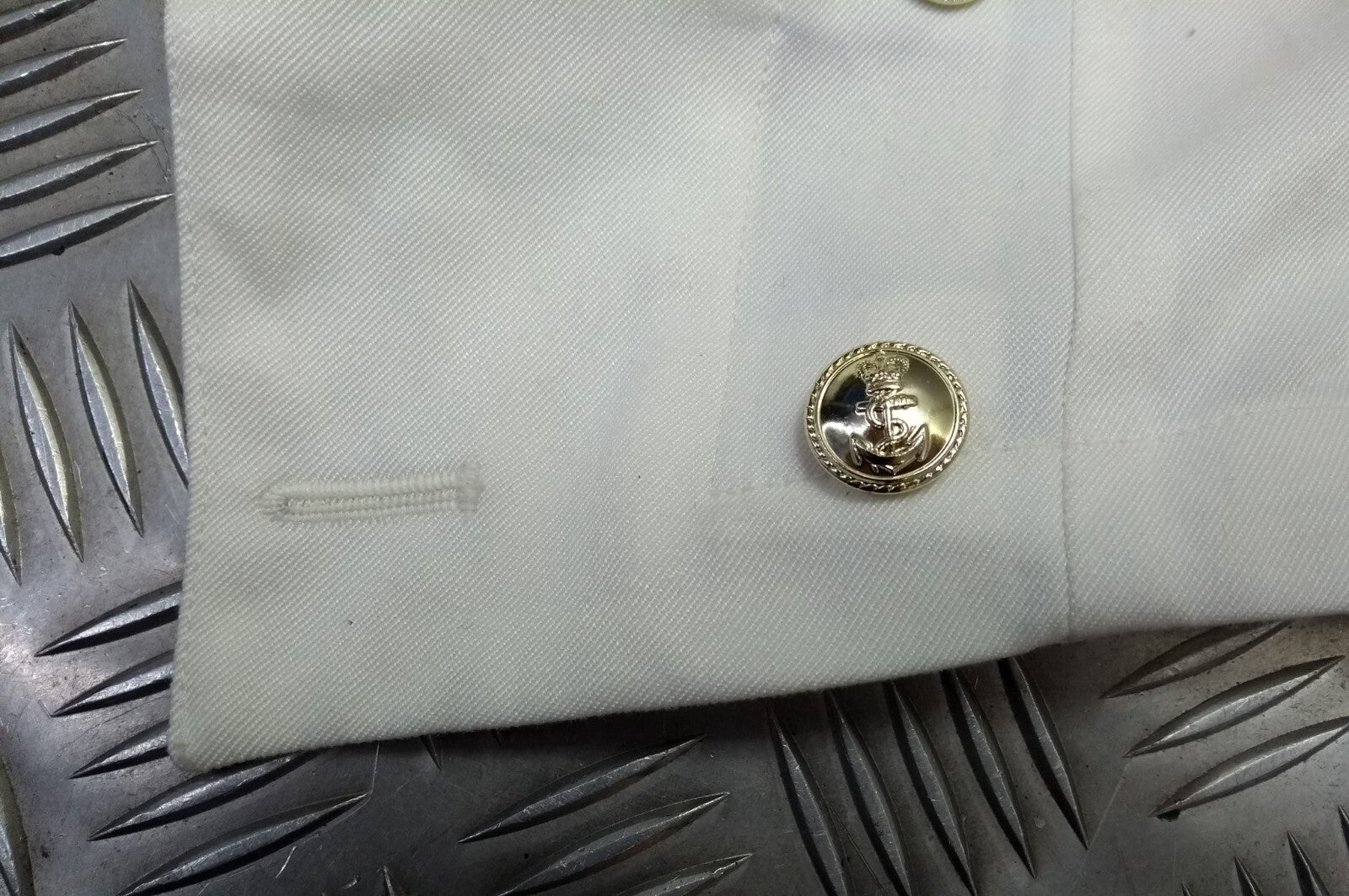 No2BW Mess Dress Jacket British Female White Naval Anchor Buttons