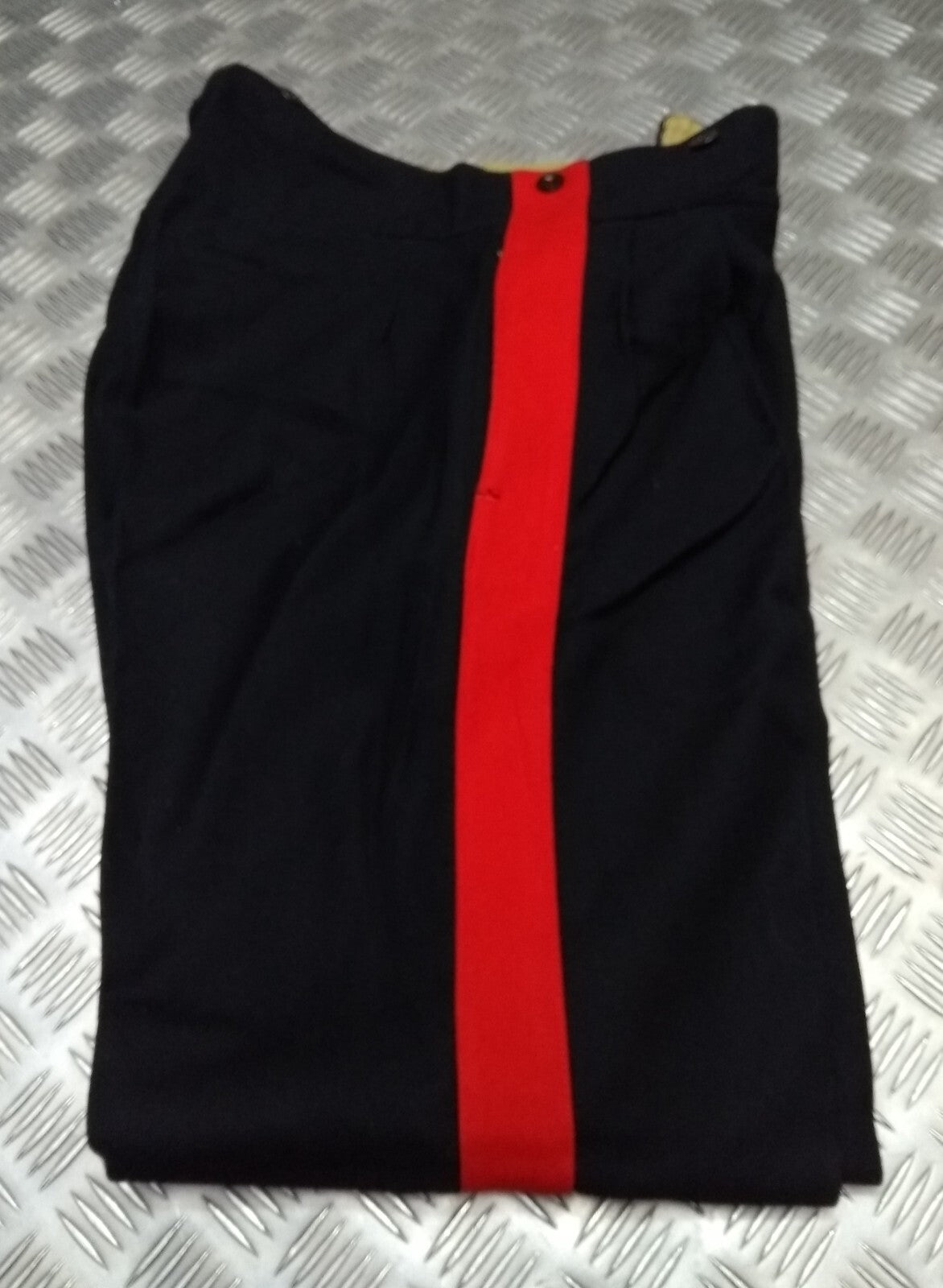 No1 Army Trousers 1957 Vintage Ceremonial British Uniform Dress 1 3/4" Stripes