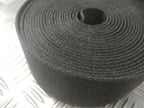 Mil-Spec Belting Ceremonial Black Courlene Belt Material Parade 57mm NEW