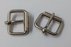 Genuine Specification 5/8" Nickel Plated Small Roll Buckles X2 STD42