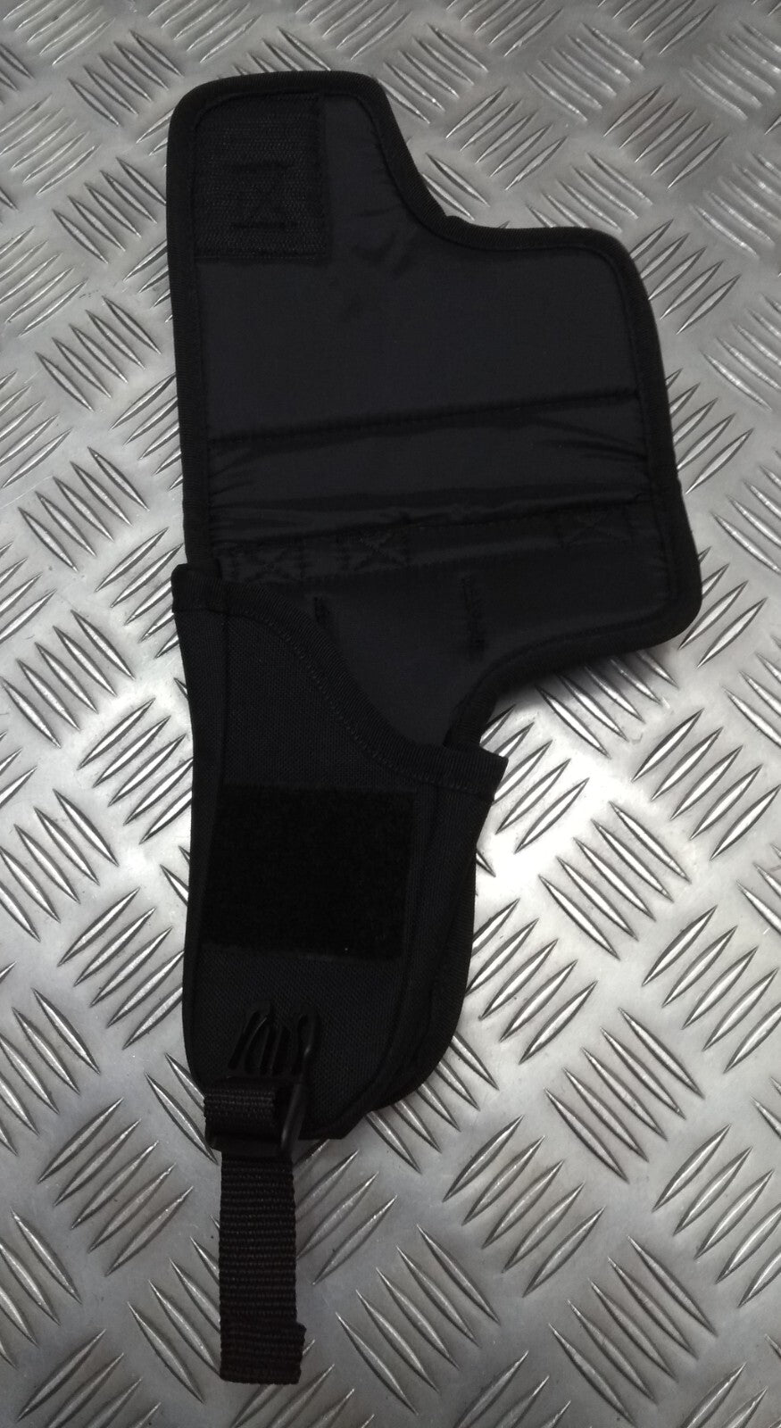 Concealed Universal Holster Airsoft Stealth Black Fully Lined & Padded Side Arm