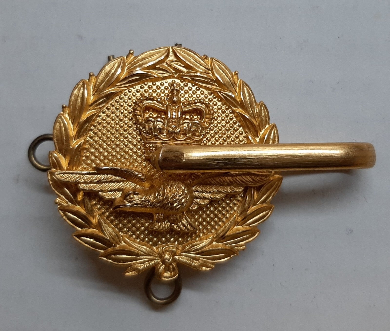 RAF Royal Air Force Badge / Buckle Claps Front Facing Hook Q/C
