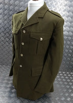 British Army No2 Khaki Jacket Anglian Dress With Buttons Costume Fancy Dress