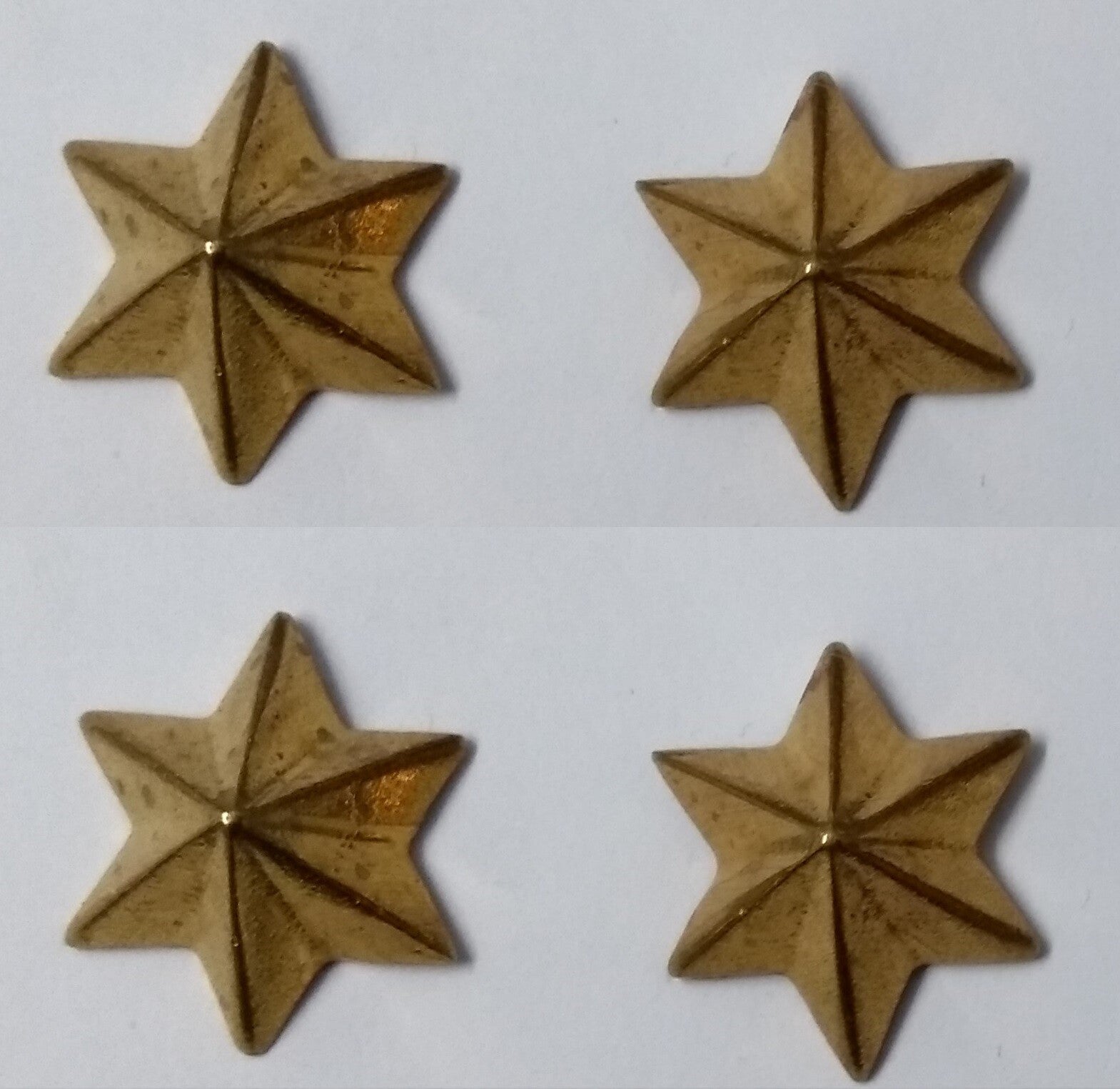 Shoulder Stars Pips OFCs Ceremonial and Parade Straps & Cords Made in England X4