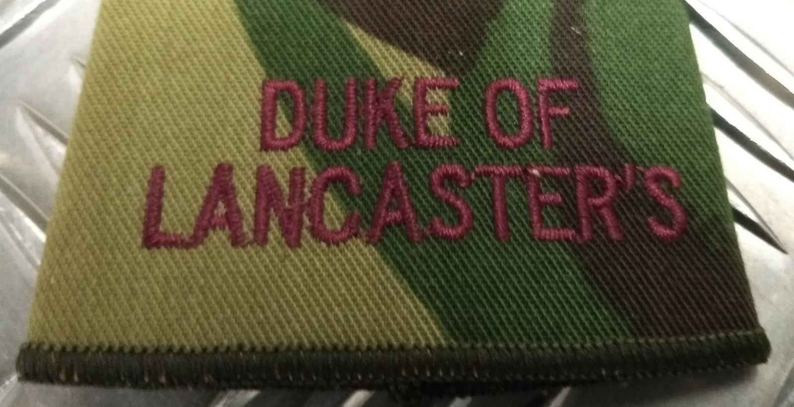 Duke Of Lancaster's Camo Rank Slide Various Ranks Genuine British