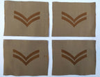 Operation Telic Chevrons Patches Corporal 2 Bar Genuine British Issue X50 Badges