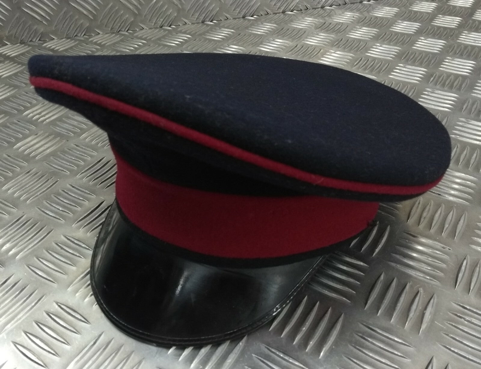 Genuine Vintage British Army Issue RAMC Regimental Dress Hat 1968 Size 7