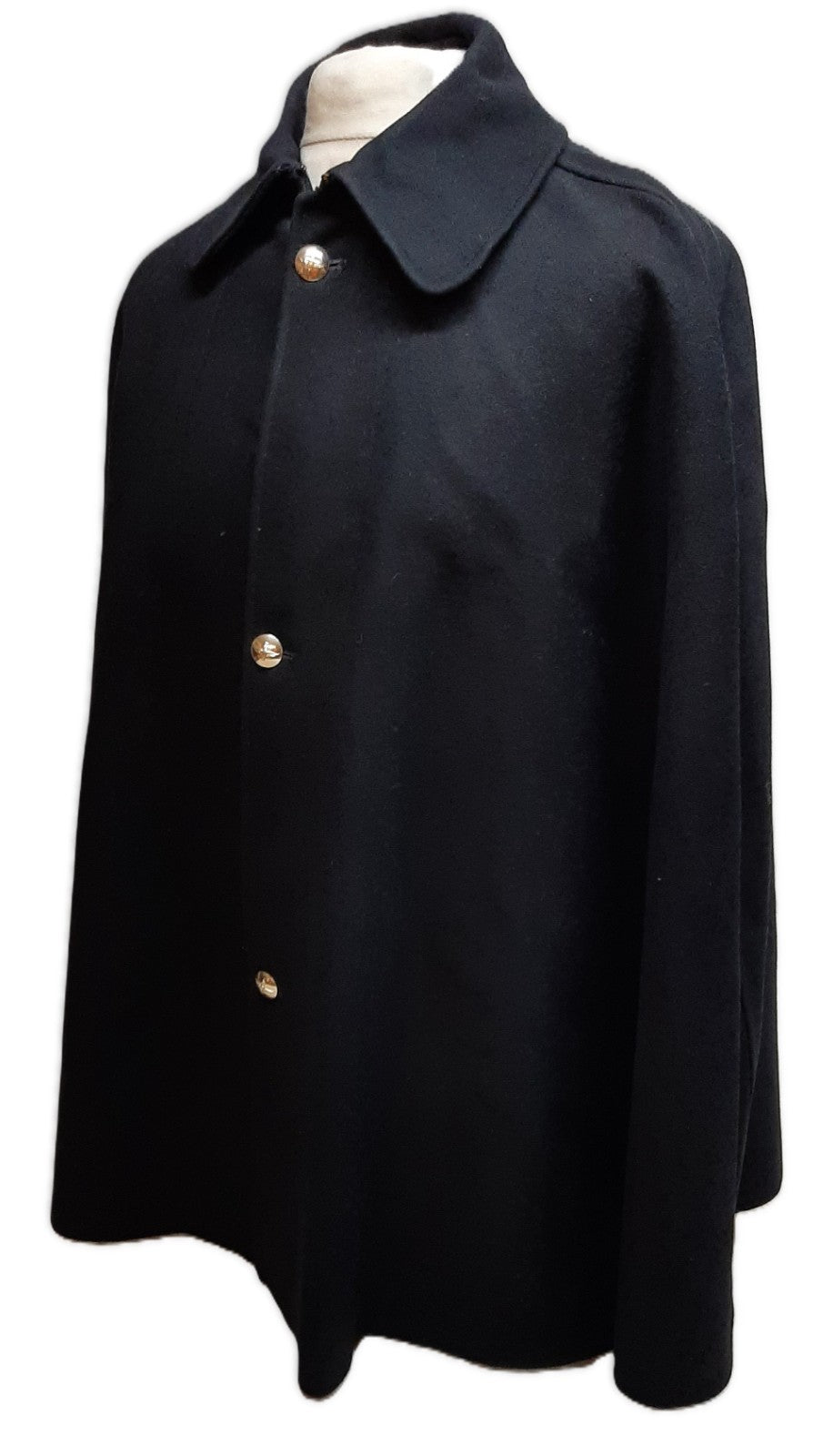 Ceremonial Wool Cape for Parade and Ceremonial Duties Deep Blue Size Small