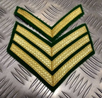 Genuine British Ceremonial & Bands Issue Rank Stripe Chevron SGT LCPL