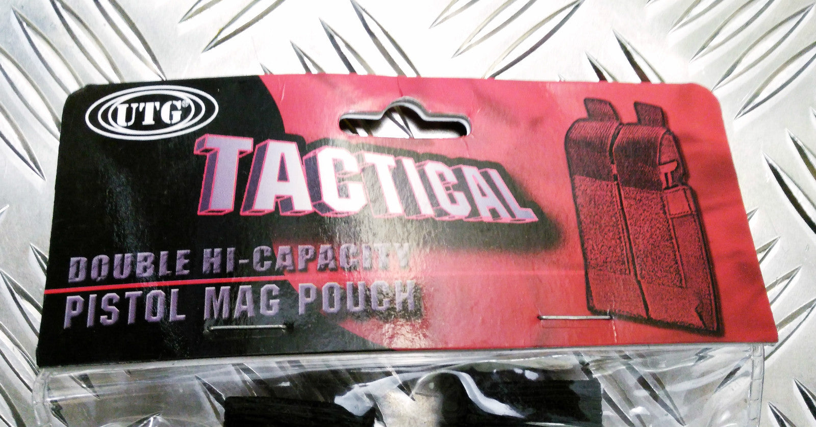 UTG Cordura Twin Mag Clip Holder PouchMilitary / Security Forces Type