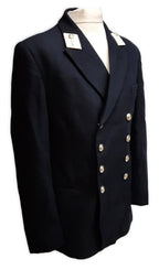 No1B Dress Jacket Naval No.1B RN 8 Button Barathea Pattern 108cm Regular