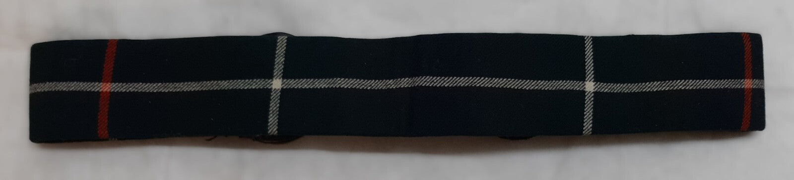 Scottish Regiment Belt Vintage British Old Tartan Patterned Service Belt