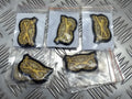 No1 & Mess Dress The Mercian Regiment Gilt Wire Arm Patches British Army x5 Pair