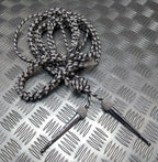 Silver Aiguillette Issue Senior Officer Black Fleck Ceremonial UK Made