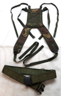 DPM Yoke & OD Green Waist Belt British Army Assault webbing Infrared Reflective