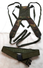DPM Yoke & OD Green Waist Belt British Army Assault webbing Infrared Reflective