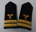 Naval Senior Officers No1 Uniform Shoulder Boards Epaulette Black & Gold Detail