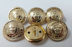 Genuine Canadian RMC CMR College 25mm Large Dress Buttons NEW