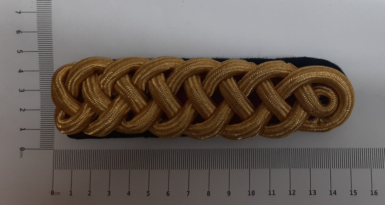 Officers Shoulder Cords British Made Gold Coloured Cord Army and GDS Pattern