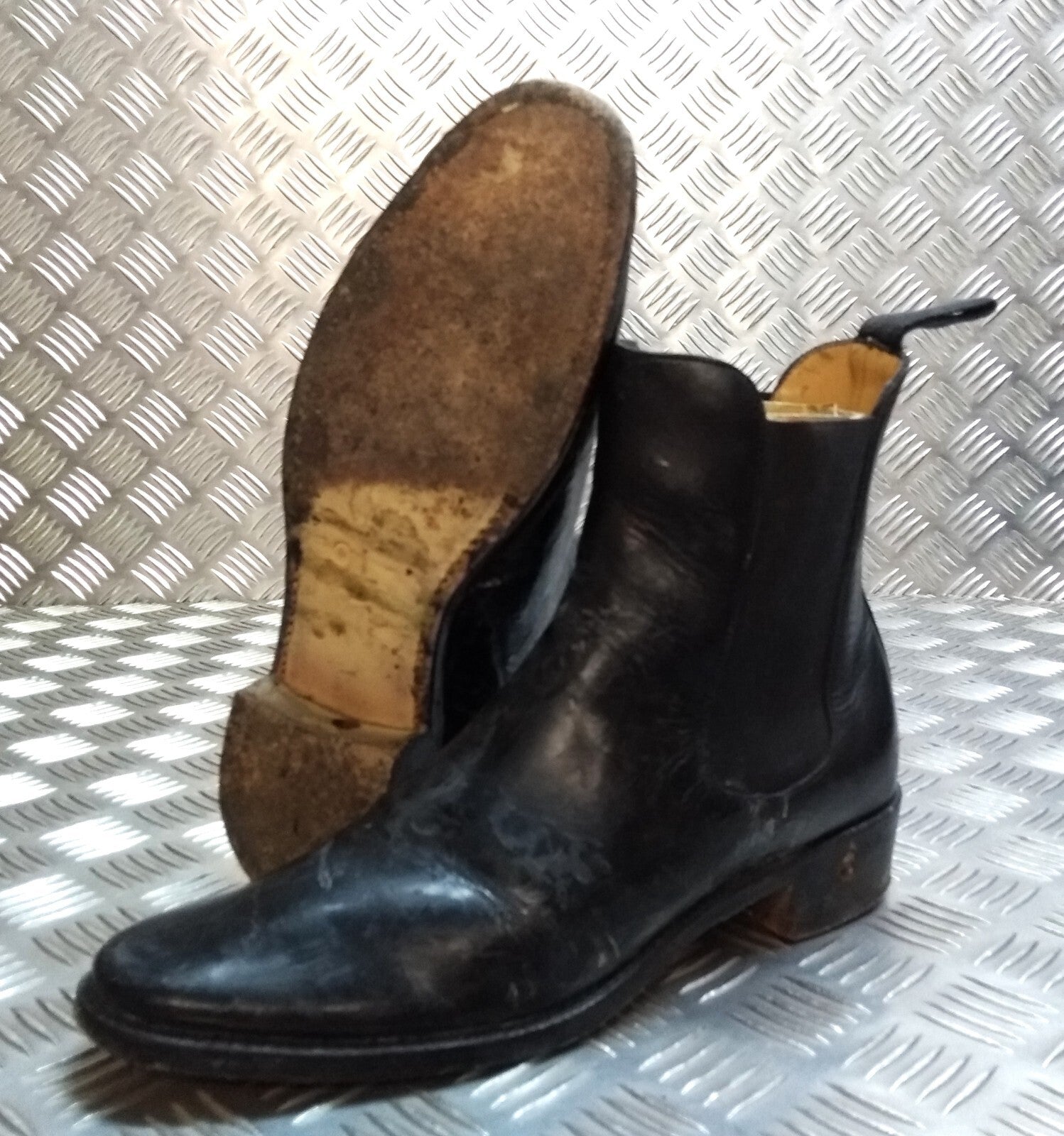 Officer's Chelsea Boots British Army HCav RHA With Spur Housing Assorted Sizes