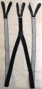 Various Clip-On / Button Elastic Braces / Suspenders Adjustable