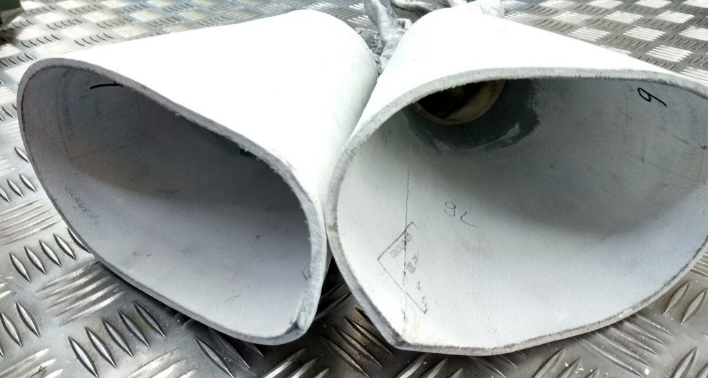 British Army Household Cavalry White Leather Gauntlet Parade Gloves Size 9