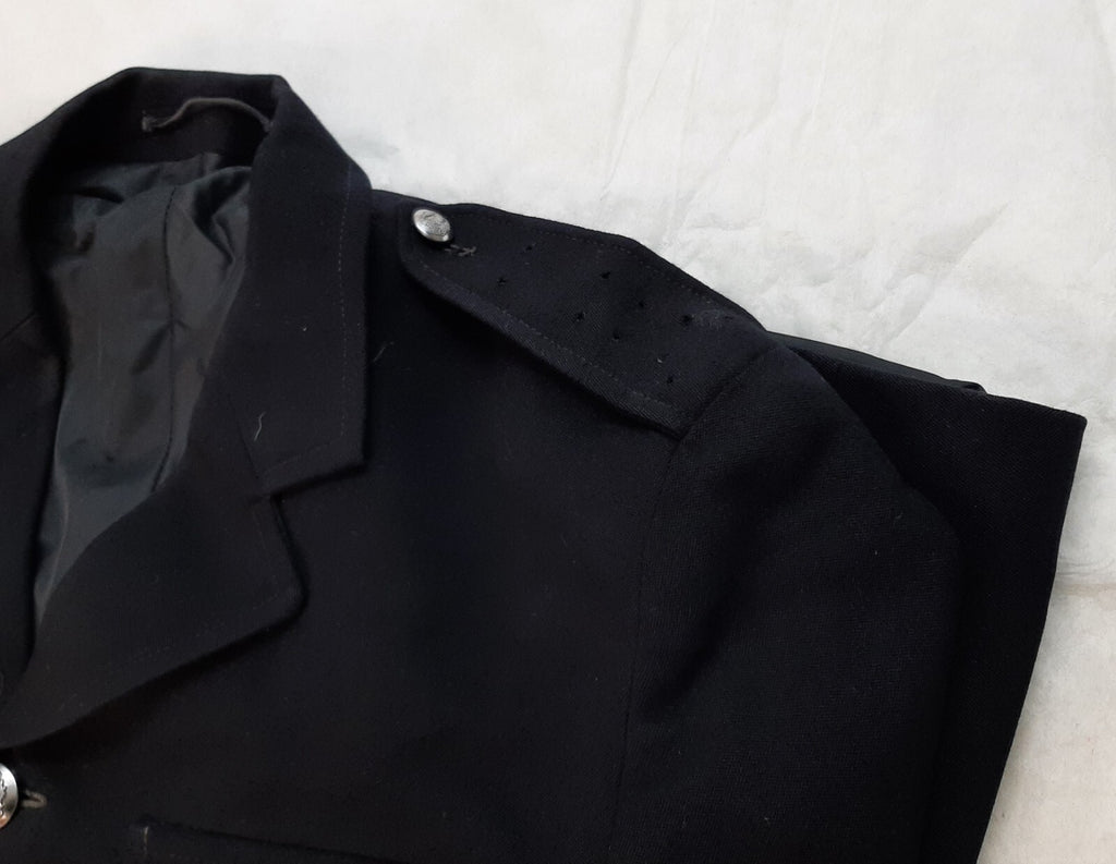 Old Bill Vintage Uniform Jacket Kings Crown 4 Pocket Scottish Pattern With Belt