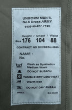 British Army No6 Jacket Number Six Uniform Dress Stone / Safari Issue