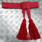 Waist Sash Officers Scarlet / Red Ceremonial Genuine British Forces Army 44"